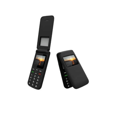 CELULAR SENIOR TECNOLAB SHELL SOS 4G 1.77 PULGADAS NEGRO - 4