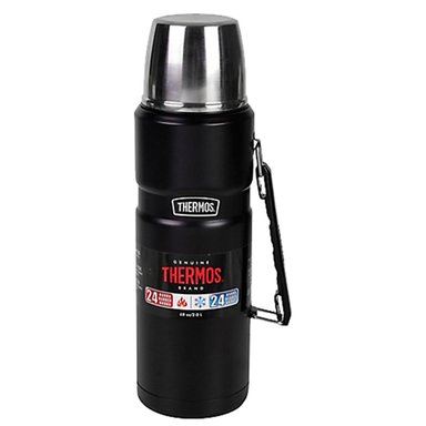 TERMO LIQUIDO THERMOS KING 2.0L ACERO INOXIDABLE NEGRO - 4