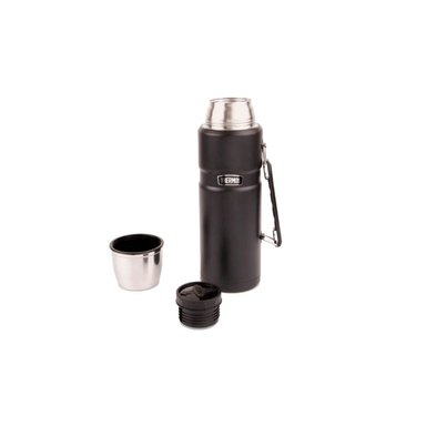 TERMO LIQUIDO KING ACERO INOXIDABLE THERMOS 1,2 LITROS NEGRO - 4
