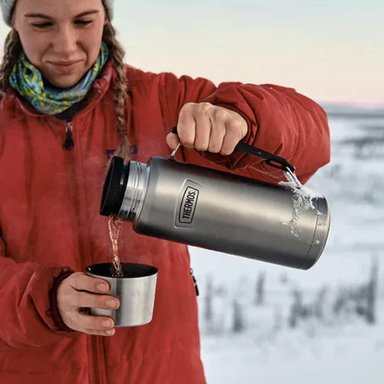 THERMOS TERMO LÍQUIDO ICON 1,2L ACERO INOXIDABLE MATE - 2