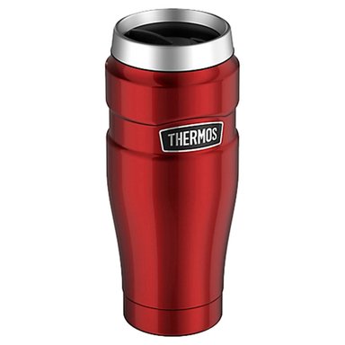 TERMO MUG THERMOS KING 470ML ACERO INOXIDABLE ROJO - 1