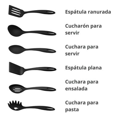 BATERIA DE COCINA JUEGO DE OLLAS TRAMONTINA 18 PIEZAS GRIS - 6