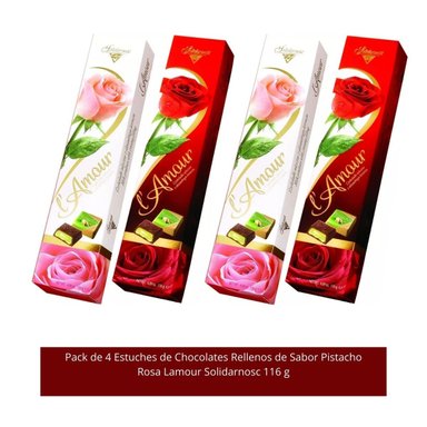 PACK 4 ESTUCHE LAMOUR SOLIDARNOSC 116 G - 2