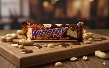 CHOCOLATE WINERGY X12 CON TURRON MANI Y CARAMELO - 2