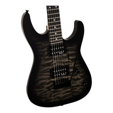 GUITARRA ELE CTRICA JACKSON JS SERIES DINKY TRANSPARENT BLACK - 3