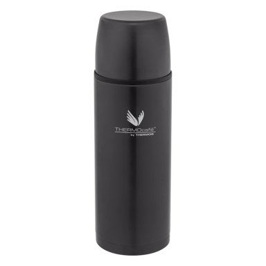 TERMO THERMOS THERMOCAFE  1 LITRO ACERO INOXIDABLE NEGRO MATE - 1