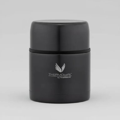 TERMO THERMOS COMIDA THERMOCAFE  500 ML NEGRO - 3
