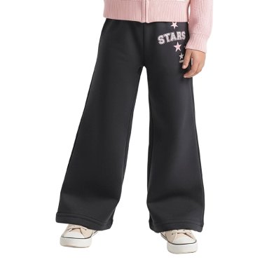 PANTALON ANCHO INTERIOR PELUDO NIÑA - 1
