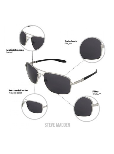 LENTES DE SOL STEVE MADDEN OUTLOOK X17116 - 3