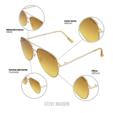 LENTES DE SOL STEVE MADDEN X17092 OUTLOOK - 4