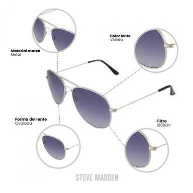 LENTES DE SOL STEVE MADDEN X17097 OUTLOOK - 4