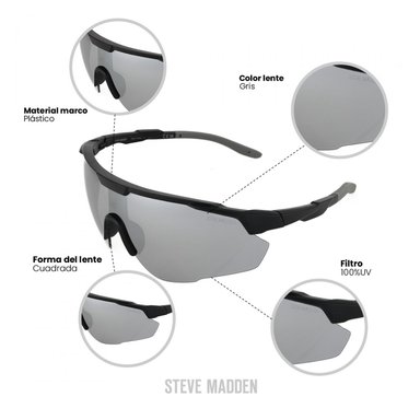 LENTES DE SOL STEVE MADDEN X17162 OUTLOOK - 4