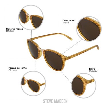 LENTES DE SOL STEVE MADDEN X17140 OUTLOOK - 4