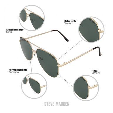 LENTES DE SOL STEVE MADDEN X17093 OUTLOOK - 4