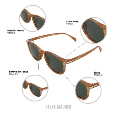 LENTES DE SOL STEVE MADDEN X17142 OUTLOOK - 4