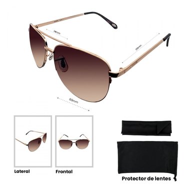 LENTES DE SOL FOSSIL X82586 OUTLOOK - 4