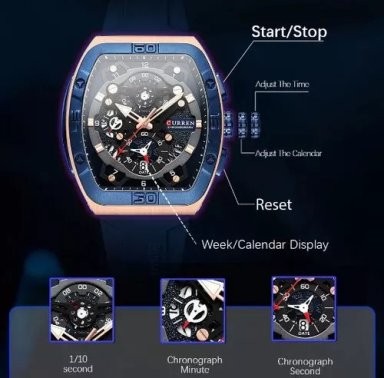 RELOJ CURREN KRED8701  HOMBRE - 2