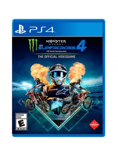 MONSTER ENERGY SUPERCROSS 4 - PS4 FISICO - SNIPER - 1