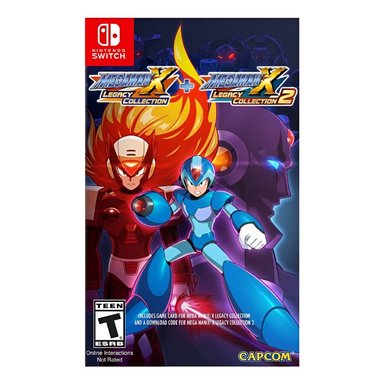 MEGA MAN X LEGACY COLLECTION 1+2 - JUEGO FISICO SWITCH - 1