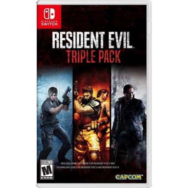 RESIDENT EVIL TRIPLE PACK - NINTENDO SWITCH- JUEGO FISICO - 1