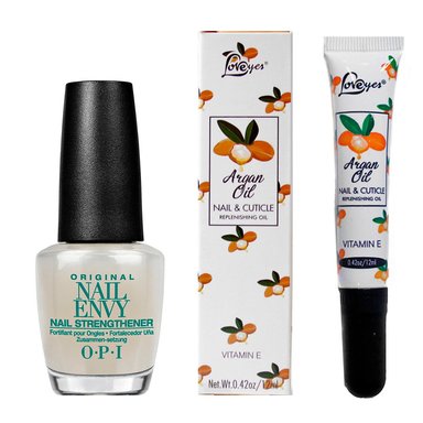 FORTALECEDOR DE UÑAS CON CALCIO NAIL ENVY DE OPI + ACEITE - 1