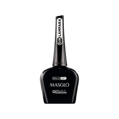 ESMALTE MASGLO TOP GEL BRILLO ESMALTADO 13,5ML DURA 10 DÍAS SIN LÁMPARA CVL - 1