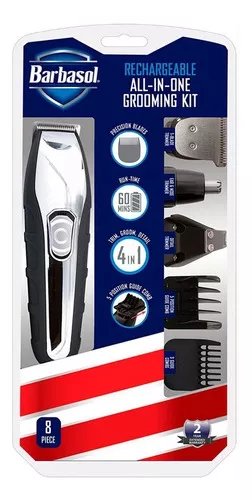 DESVELLADORA BARBASOL CORTADORA PELO 4 EN 1 USB BARBA NARIZ COLOR NEGRO - 2
