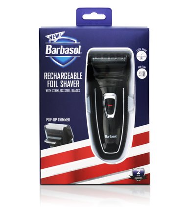 AFEITADORA INALÁMBRICO BARBASOL DESVELLADORA FOIL RECARGABLE TRIMMER NEGRO - 2