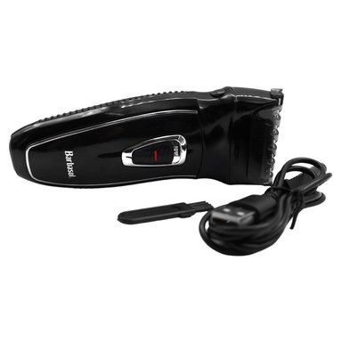 AFEITADORA INALÁMBRICO BARBASOL DESVELLADORA FOIL RECARGABLE TRIMMER NEGRO - 4