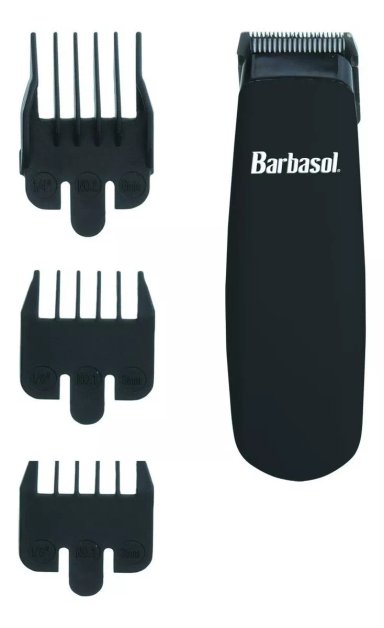 TRIMMER BARBASOL DESVELLADORA PORTÁTIL CUCHILLA PRECISIÓN COLOR NEGRO - 1