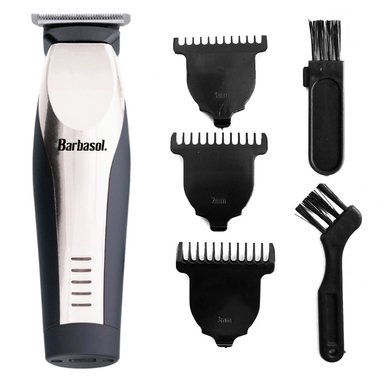 TRIMMER INALÁMBRICO BARBASOL TBLADE CABEZAL GIRATORIO Y DESVELLADORA NARIZ OIDOS 1 VELOCIDAD - 2