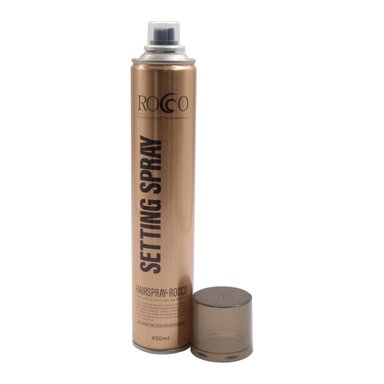 LACA ROCCO FIJADOR SECO FUERTE 8+ PROFESIONAL 72HRS 450 ML - 2