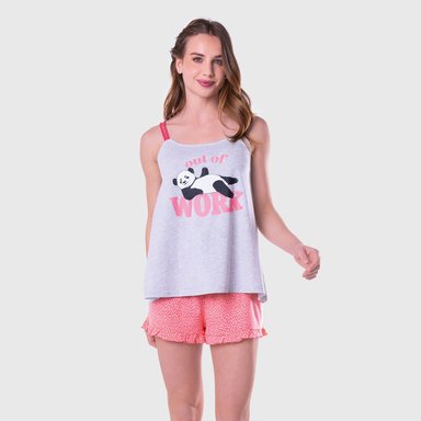 PIJAMA CORTO MUJER 8696 - 1