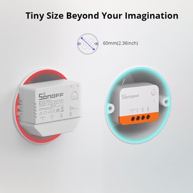 INTERRUPTOR SONOFF ZIGBEE SIN NEUTRO MINI EXTREME ZBMINIL2 - 5