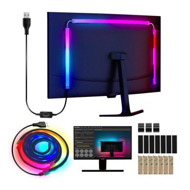 TIRA LED RGBIC AMBILIGHT PARA MONITOR 24'' SKYDIMO - 1