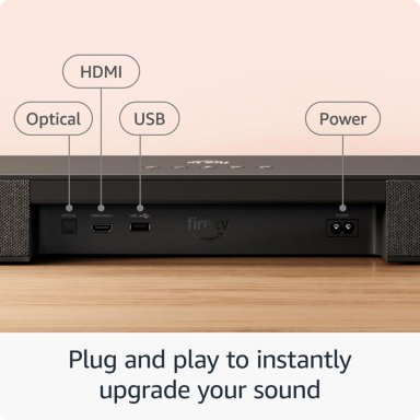 SOUNDBAR AMAZON FIRE TV PLUS CON SUBWOOFER - 5