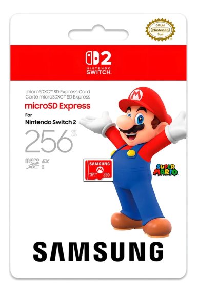 TARJETA MICROSD SAMSUNG EXPRESS 256GB NINTENDO SWITCH 2 - 2