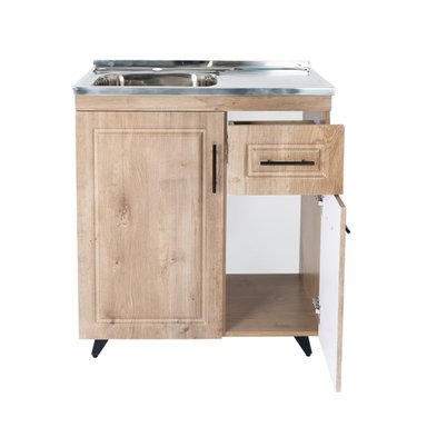 KIT MUEBLE LAVAPLATOS D DOMSA 80CM WOOD PVC80WD - 2