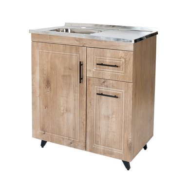 KIT MUEBLE LAVAPLATOS D DOMSA 80CM WOOD PVC80WD - 3