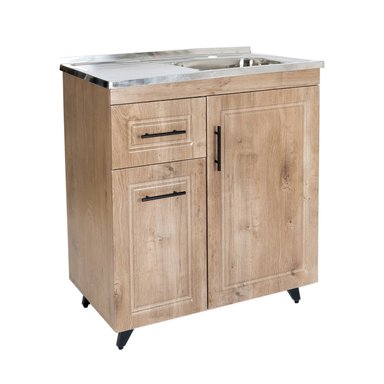 KIT MUEBLE LAVAPLATOS I DOMSA 80CM WOOD PVC80WI - 3