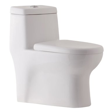 WC DOMSA SD8005-200B ONE PIECE BLANCO (DESCARGA A PISO 20 CM) - 1