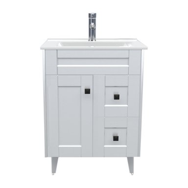 MUEBLE VANITORIO DOMSA N60SK BLANCO (NO INCLUYE CUBIERTA) / 60CM - 1