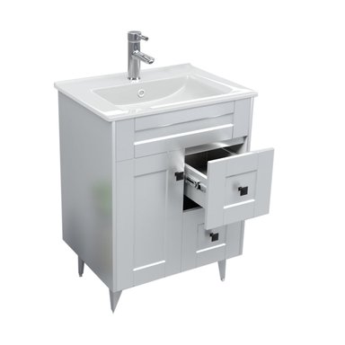 MUEBLE VANITORIO DOMSA N60SK BLANCO (NO INCLUYE CUBIERTA) / 60CM - 3