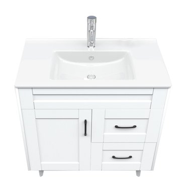 MUEBLE VANITORIO DOMSA 80SK BLANCO (NO INCLUYE CUBIERTA) / 80CM - 2
