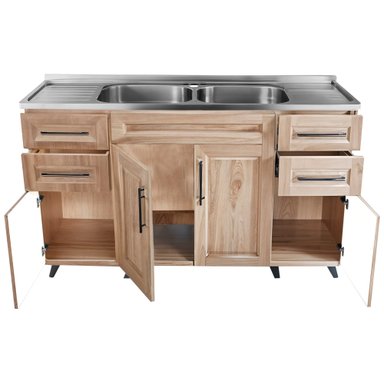 KIT MUEBLE LAVAPLATOS DOMSA PVC150W / 150X50X90CM - 2