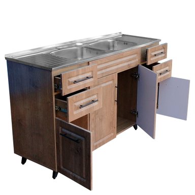 KIT MUEBLE LAVAPLATOS DOMSA PVC150W / 150X50X90CM - 5
