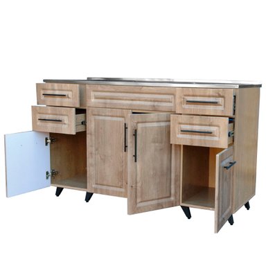 KIT MUEBLE LAVAPLATOS DOMSA PVC150W / 150X50X90CM - 7