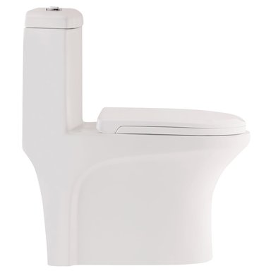 WC DOMSA SD1001-300B ONE PIECE BLANCO (DESCARGA A PISO 30,5 CM) - 2
