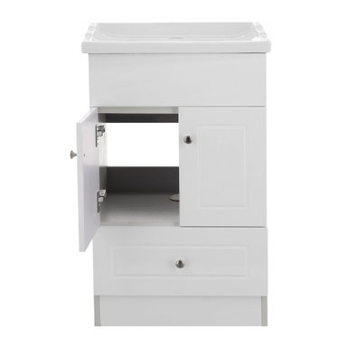 KIT DOMSA MUEBLE VANITORIO B-50-PH + F-50/50 X 80 X 40 CM BLANCO - 2