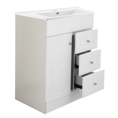 KIT DOMSA MUEBLE VANITORIO B60-PHNB + P-60/60 X 80 X 47 CM BLANCO - 4